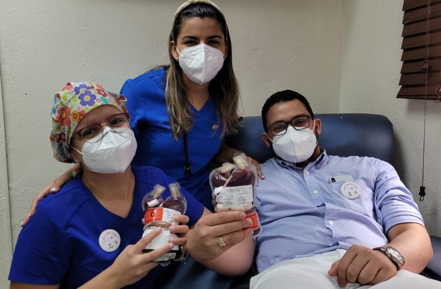 Hospital Salvador. B. Gautier realiza exitosa jornada de donación de sangre