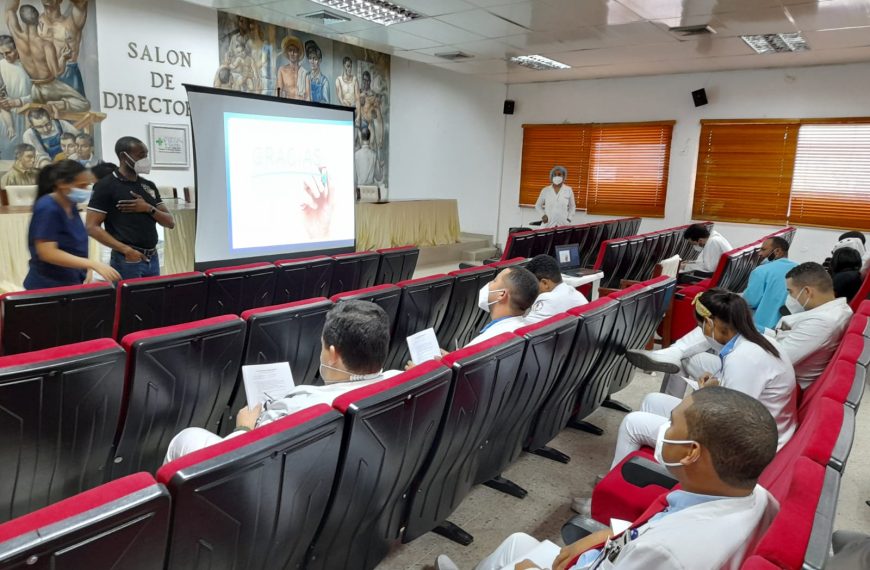 Durante Taller de Manejo de Expediente Hospitalario