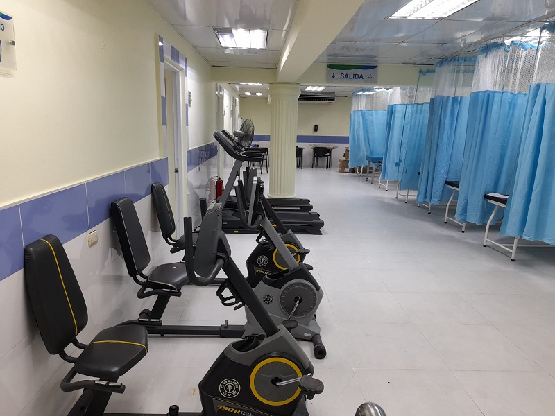 Hospital Gautier reabre terapia y rehabilitación física tras dos años cerrada por pandemia